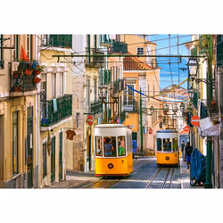 Castorland Lisbon Trams, Portugal, 1000 pièce(s), Ville, 9 an(s)