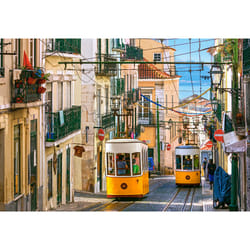 Castorland Lisbon Trams, Portugal Jeu de puzzle 1000 pièce(s) Ville