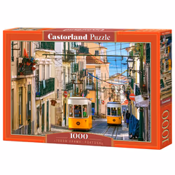 Castorland Lisbon Trams, Portugal Jeu de puzzle 1000 pièce(s) Ville