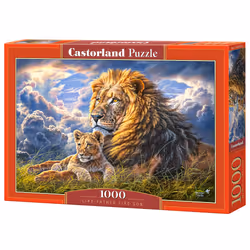Castorland Like Father Like Son 1000 pcs, 1000 pièce(s), Animaux, 9 an(s)