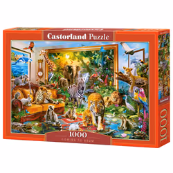 Castorland Coming to Room 1000 pcs, 1000 pièce(s), Animaux, 9 an(s)