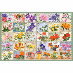 Castorland Vintage Floral 1000 pcs Jeu de puzzle 1000 pièce(s) Flora