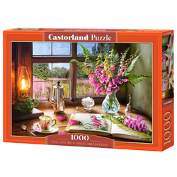 Castorland Still Life with Violet Snapdragons 1000 pcs, 1000 pièce(s), Art, 9 an(s)