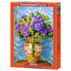 Castorland Bouquet of Hydrangeas 1000 pcs, 1000 pièce(s), Flora, 9 an(s)