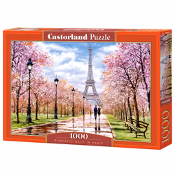 Castorland Romantic Walk in Paris 1000 pcs, 1000 pièce(s), Ville, 9 an(s)