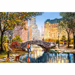 Castorland Evening Walk Through Central Park 1000 pcs Jeu de puzzle 1000 pièce(s) Ville