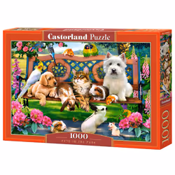 Castorland Pets in the Park 1000 pcs, 1000 pièce(s), Animaux, 9 an(s)