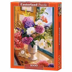 Castorland Still Life with Hydrangeas 1000 pcs, 1000 pièce(s), Flora, 9 an(s)