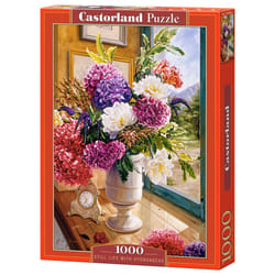 Castorland Still Life with Hydrangeas 1000 pcs Jeu de puzzle 1000 pièce(s) Flora