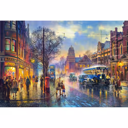 Castorland Abbey Road 1930’s 1000 pcs Jeu de puzzle 1000 pièce(s) Bâtiments