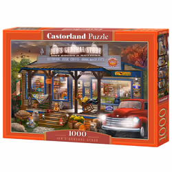 Castorland Jeb's General Store 1000 pcs, 1000 pièce(s), Bâtiments, 9 an(s)