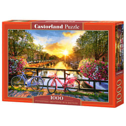 Castorland Picturesque Amsterdam with Bicycles 1000 pcs Jeu de puzzle 1000 pièce(s) Ville
