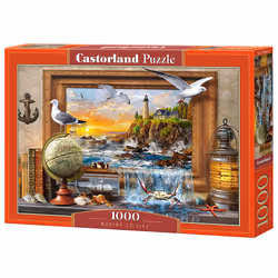 Castorland Marine to Life 1000 pcs, 1000 pièce(s), Art, 9 an(s)