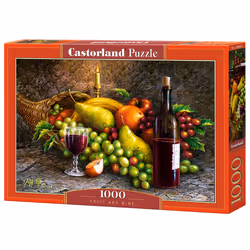 Castorland Fruit and Wine 1000 pcs, 1000 pièce(s), Art, 9 an(s)