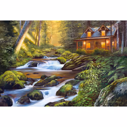 Castorland Creek Side Comfort 1000 pcs Jeu de puzzle 1000 pièce(s) Paysage