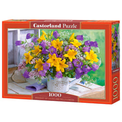 Castorland Bouquet of Lilies and Bellflowers 1000 pcs Jeu de puzzle 1000 pièce(s) Flora