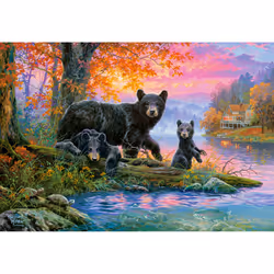 Castorland Fishing Spot Jeu de puzzle 1000 pièce(s) Animaux