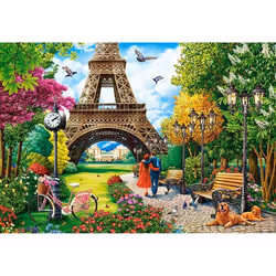 Puzzle 1000 pièces : Printemps à Paris