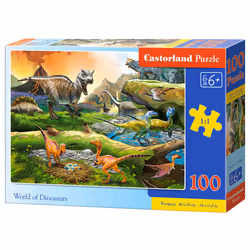 Castorland B-111084, 100 pièce(s), Dinosaures, 6 an(s)