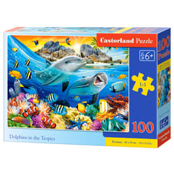 Castorland Dolphins in the Tropics Jeu de puzzle 100 pièce(s) Animaux