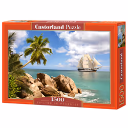 Castorland Sailing in Paradise 1500 pcs, 1500 pièce(s), Paysage, 9 an(s)