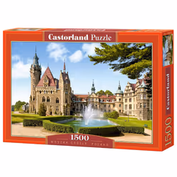 Castorland Moszna Castle, Poland 1500 pcs, 1500 pièce(s), Bâtiments, 9 an(s)