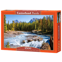 Castorland Athabasca River, Jasper National Park, Canada 1500 pcs, 1500 pièce(s), Paysage, 9 an(s)