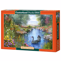 Castorland Black Swans, Andres Orpinas 1500 pcs, 1500 pièce(s), Fée, 9 an(s)