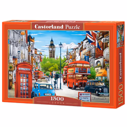 Castorland London 1500 pcs, 1500 pièce(s), Ville, 9 an(s)