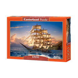 Castorland Sailing at Sunset 1500 pcs, 1500 pièce(s), Bateaux, 9 an(s)