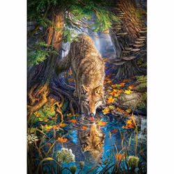 Castorland Wolf in the Wild, 1500 pièce(s), Animaux, 9 an(s)