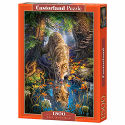 Castorland Wolf in the Wild Jeu de puzzle 1500 pièce(s) Animaux