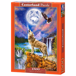 Castorland Wolf's Night Jeu de puzzle 1500 pièce(s) Art