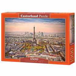 Castorland Cityscape of Paris 1500 pcs, 1500 pièce(s), Ville, 9 an(s)