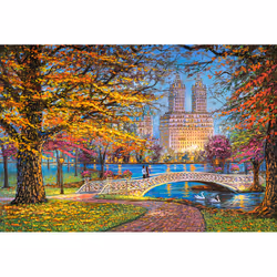 Castorland Autumn Stroll, Central Park 1500 pcs Jeu de puzzle 1500 pièce(s) Paysage