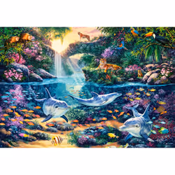Castorland Jungle Paradise 1500 pcs Jeu de puzzle 1500 pièce(s) Flore et faune