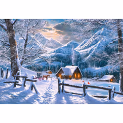 Castorland Snowy Morning 1500 pcs Jeu de puzzle 1500 pièce(s) Hiver