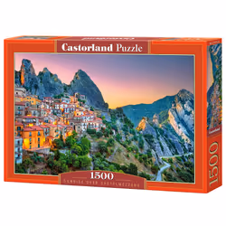 Castorland Sunrise over Castelmezzano 1500 pcs, 1500 pièce(s), Paysage, 9 an(s)