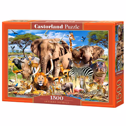 Castorland C-151950-2, 1500 pièce(s), Animaux, 9 an(s)
