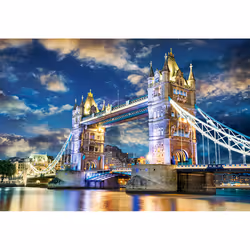 Castorland Tower Bridge, London, England Jeu de puzzle 1500 pièce(s) Paysage