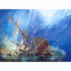Castorland Sunk Galleon 2000 pcs Jeu de puzzle 2000 pièce(s) Bateaux