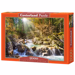Castorland The forest stream 2000 pcs, 2000 pièce(s), Paysage, 9 an(s)