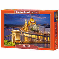 Castorland Budapest view at dusk 2000 pcs, 2000 pièce(s), Ville, 9 an(s)