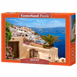 Castorland Santorini, Greece 2000 pcs, 2000 pièce(s), Paysage, 9 an(s)