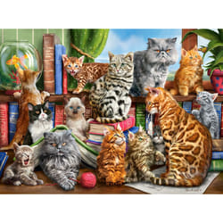 Castorland House of Cats Jeu de puzzle 2000 pièce(s) Animaux