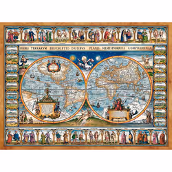 Castorland Map of the world, 1639, 2000 pièce(s), Cartes, 9 an(s)