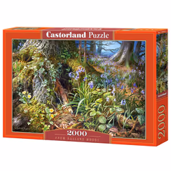 Castorland From Rusland Woods 2000 pcs, 2000 pièce(s), Flore et faune, 9 an(s)
