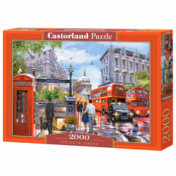 Castorland Spring in London 2000 pcs, 2000 pièce(s), Ville, 9 an(s)