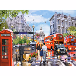 Castorland Spring in London 2000 pcs Jeu de puzzle 2000 pièce(s) Ville