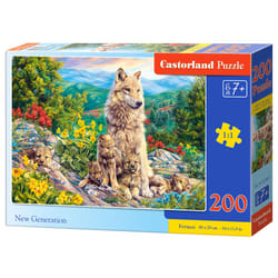 Castorland B-222087 puzzle Jeu de puzzle 200 pièce(s) Animaux
